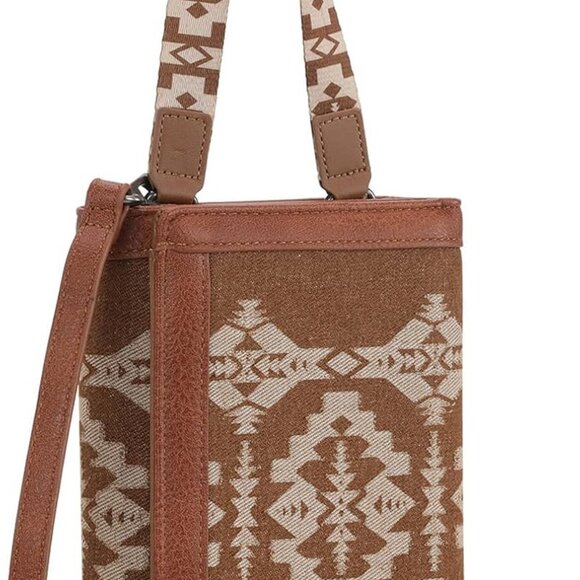 Stylish Wrangler Women's Wristlet Clutch - Durable Canvas with Adjustable Strap - Picture 1 of 6